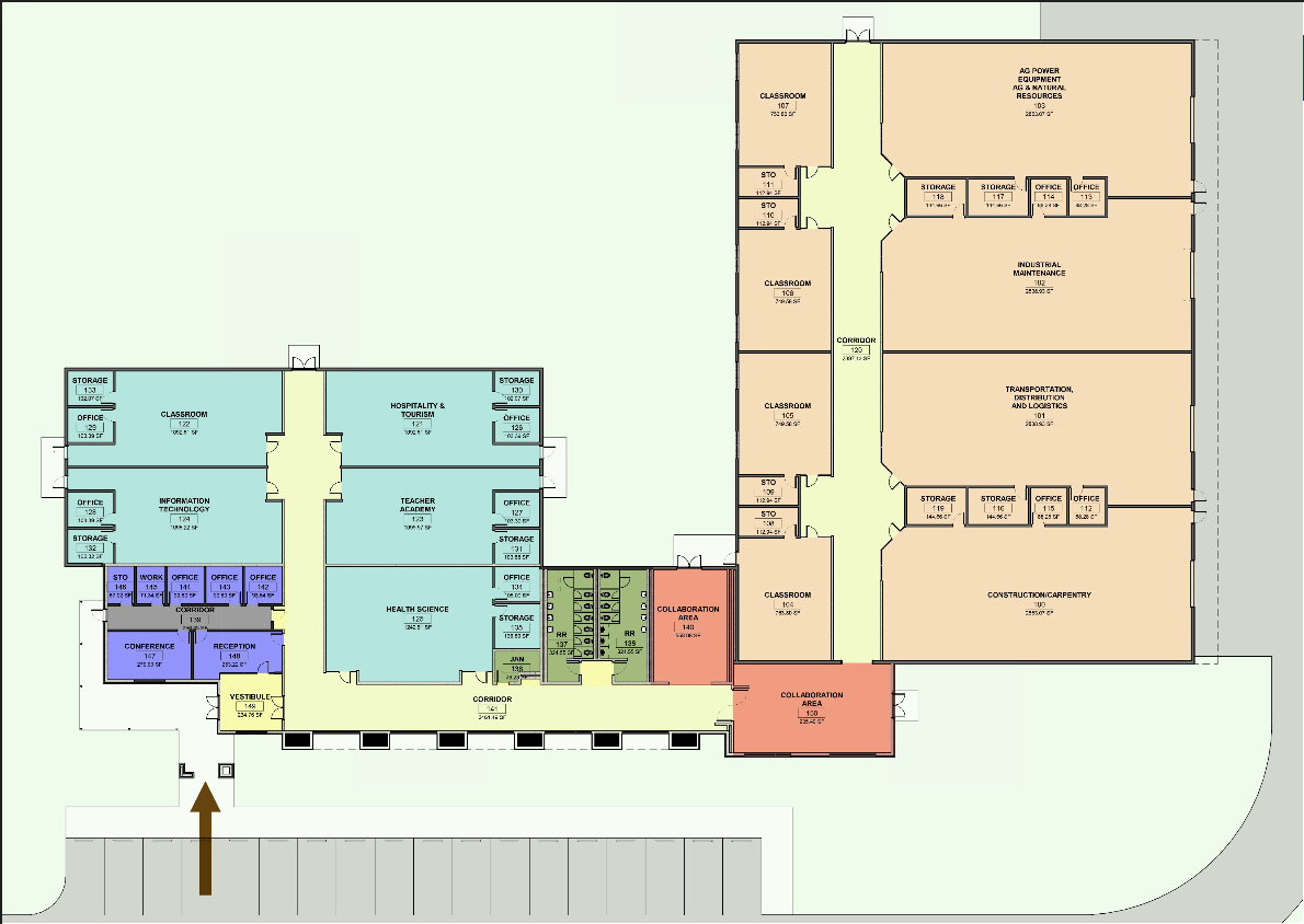 LCS Career Technical Center Layout